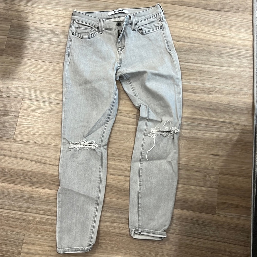Baldwin grey jeans size 26